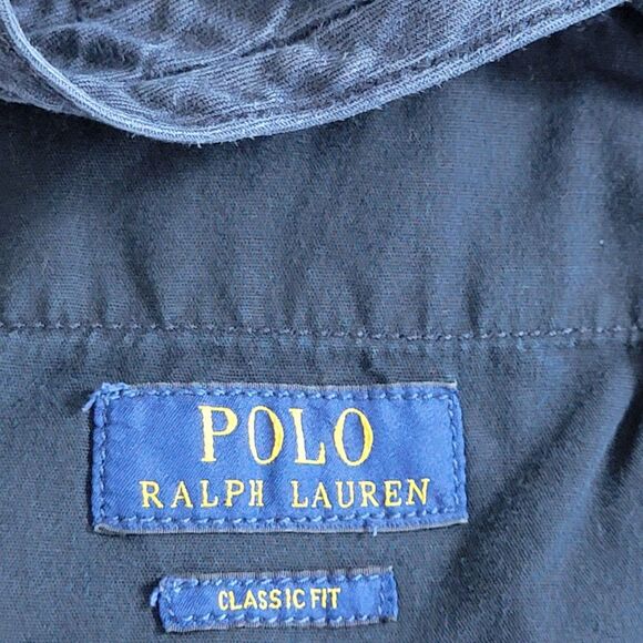 Polo Ralph Lauren Shorts Mens 3XB Big Blue 100% Linen Classic Fit Drawstring - Picture 9 of 11